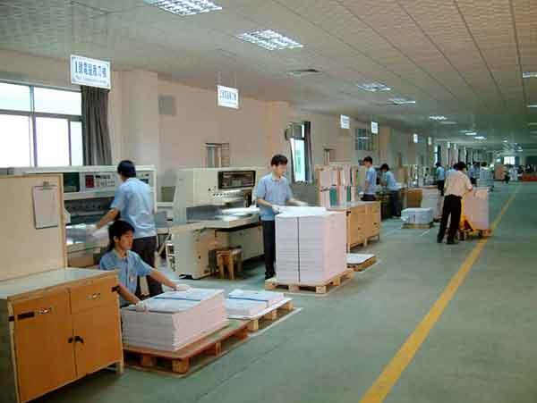 說明書裝訂，成型
